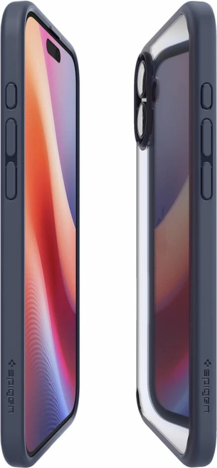 Mbështjellës Spigen Ultra Hybrid MagSafe për iPhone 16, Blu
