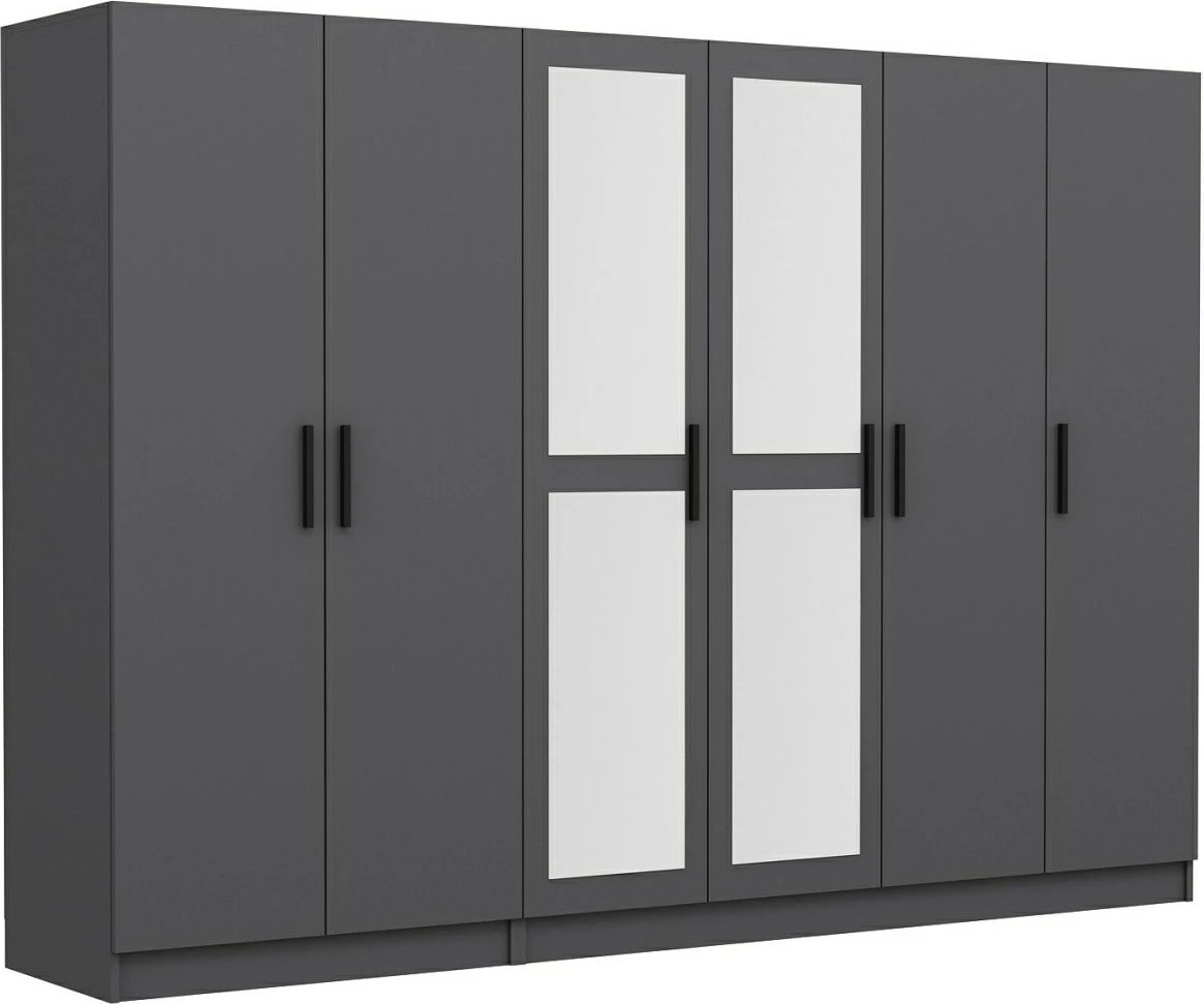 Dollap Skye Decor, ngjyrë antracit, 4987