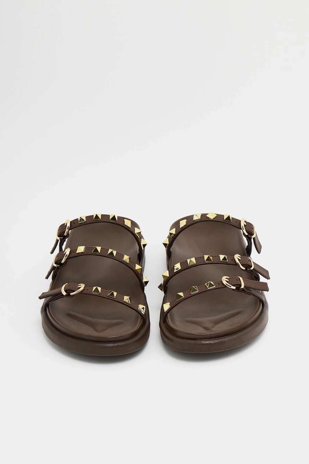 Pantofla për gra, ngjyrë kafe, Jumeon, MK1340125YR20-003