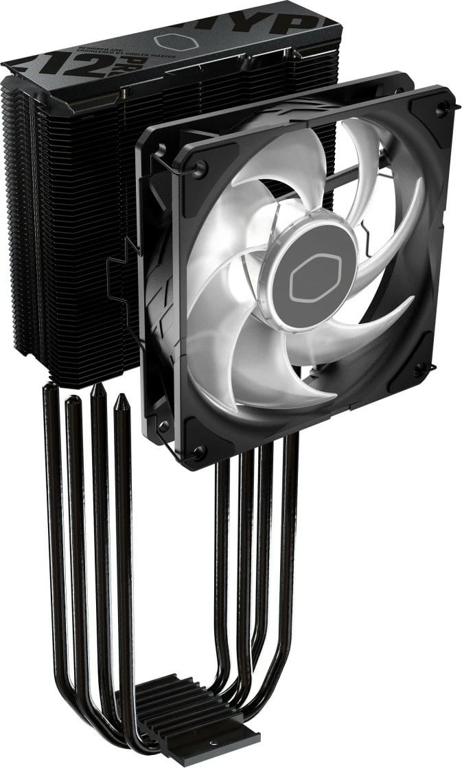 Ftohës CPU Cooler Master Hyper 212 Pro, RGB, për socket LGA1151/AM4, i zi