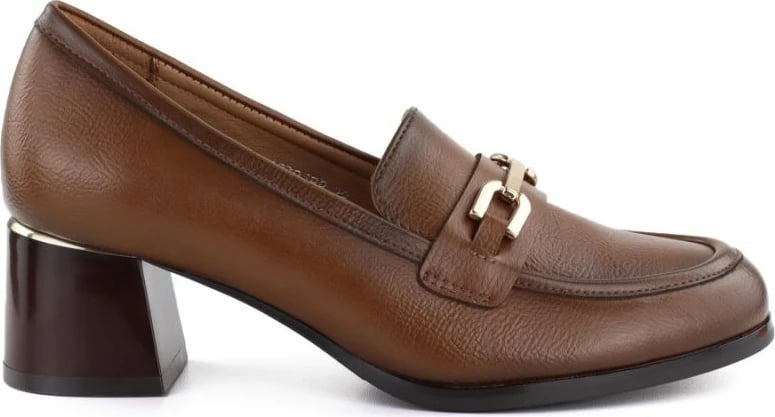 Këpucë me takë për femra Potocki SZ12784, kafe