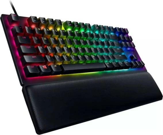 Tastierë Razer Huntsman V2 TKL - USB, e zezë