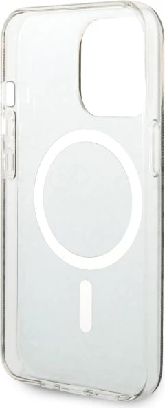 Mbështjellës Guess 4G MagSafe për iPhone 13/13 Pro 6.1", kafe Mbështjellës Guess 4G MagSafe për iPhone 13/13 Pro 6.1", kafe