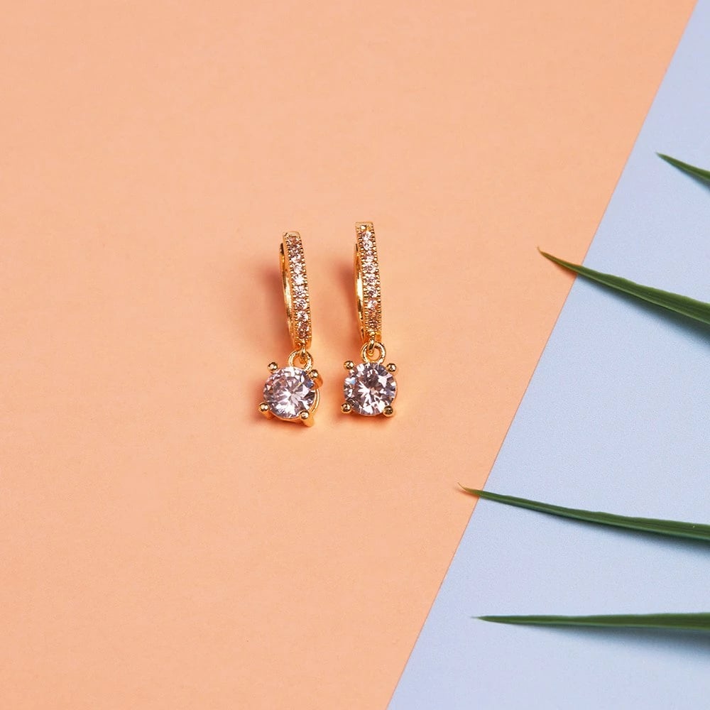 Vathë metalik Elika, ngjyrë ari, CKP9361