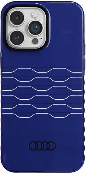 Mbështjellës Audi IML MagSafe për iPhone 14 Pro Max, Blu