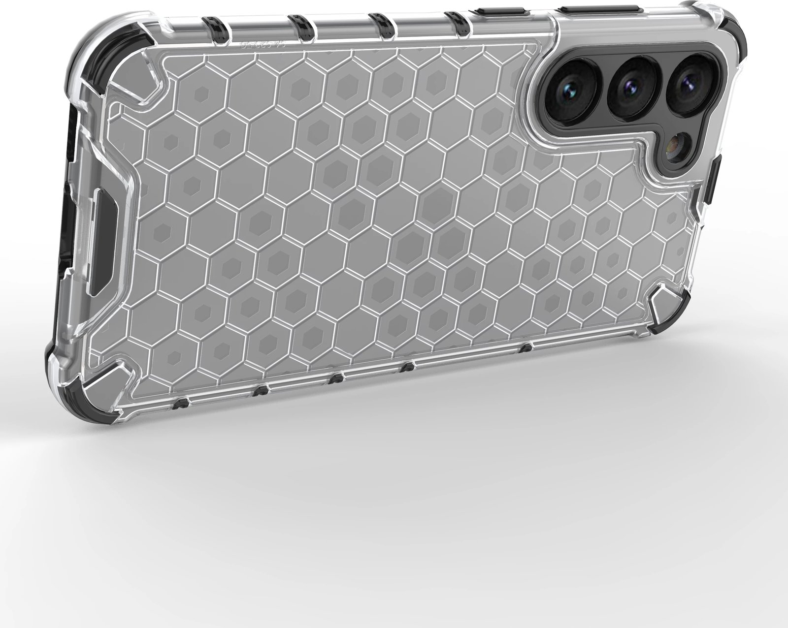Mbështjellës Hurtel Honeycomb për Samsung Galaxy S23, i zi