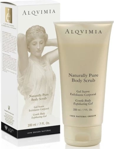 Skrab trupi unisex Alqvimia Naturally Pure Body Scrub 200ml
