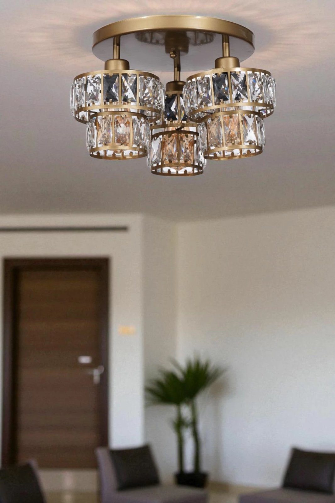 Llambë tavani Opviq, ngjyrë ari, 9014-3