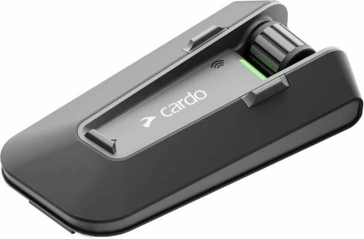 Interkom helmetash Cardo për dy persona, i zi