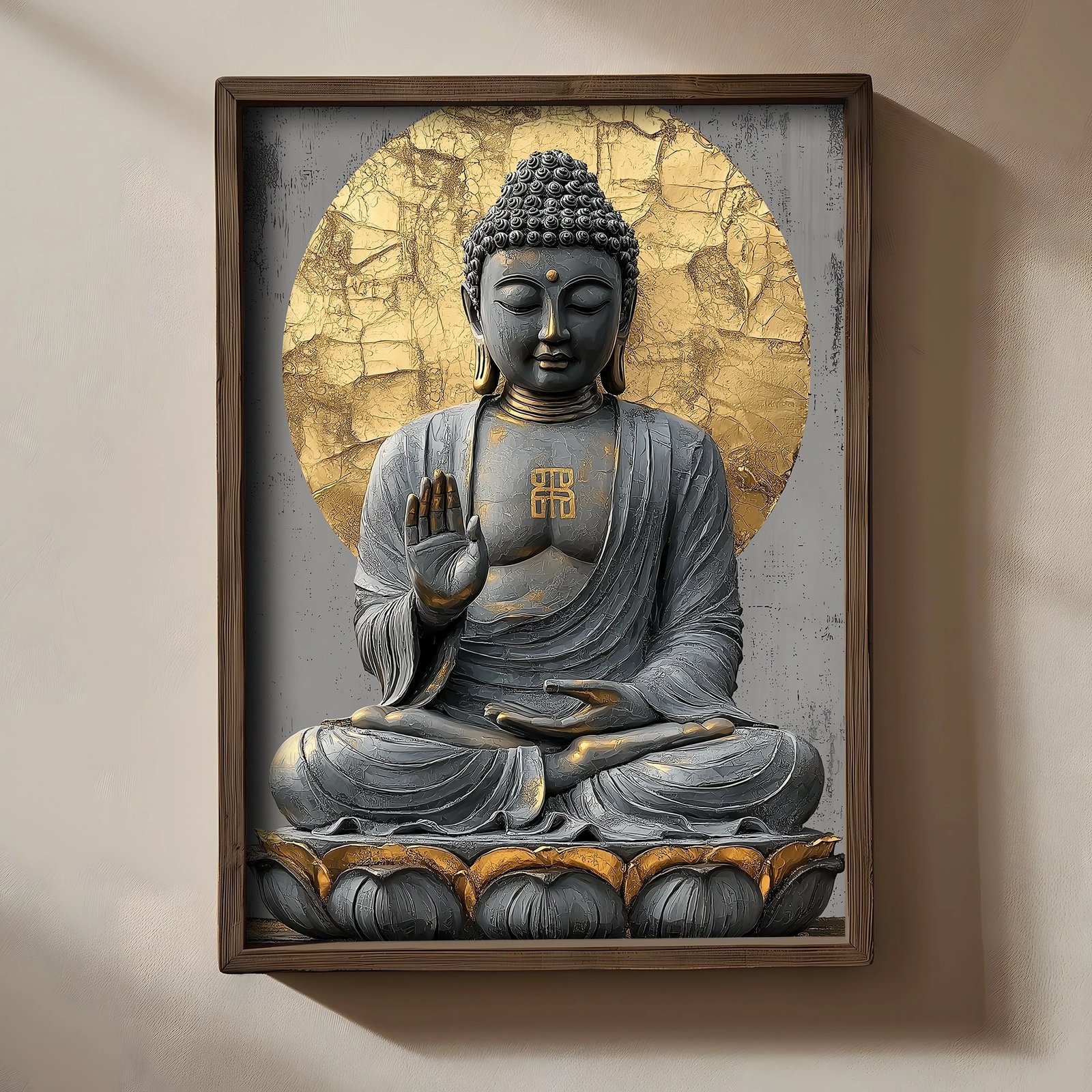 Pikturë dekorative me kornizë MDF, Wallity, TUN113-XL