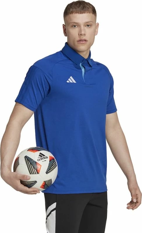 Maicë adidas Tiro 23 Competition Polo për meshkuj, blu