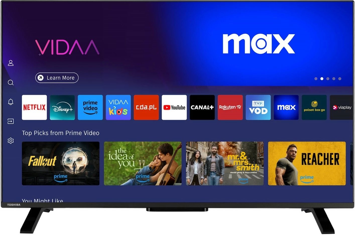 Televizor Toshiba 40LV2563DG, 40 inç, Full HD, Smart TV, D-LED, i zi