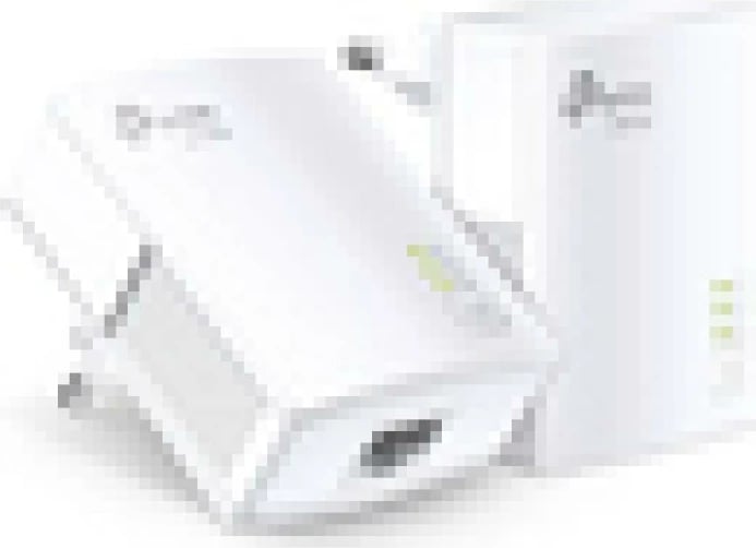 Adapter Powerline gigabit, TP-Link, TL-PA7017 KIT, AV1000, 1x port Gigabit, Plug and Play, deri 300 m, e bardhë, set 2 copë