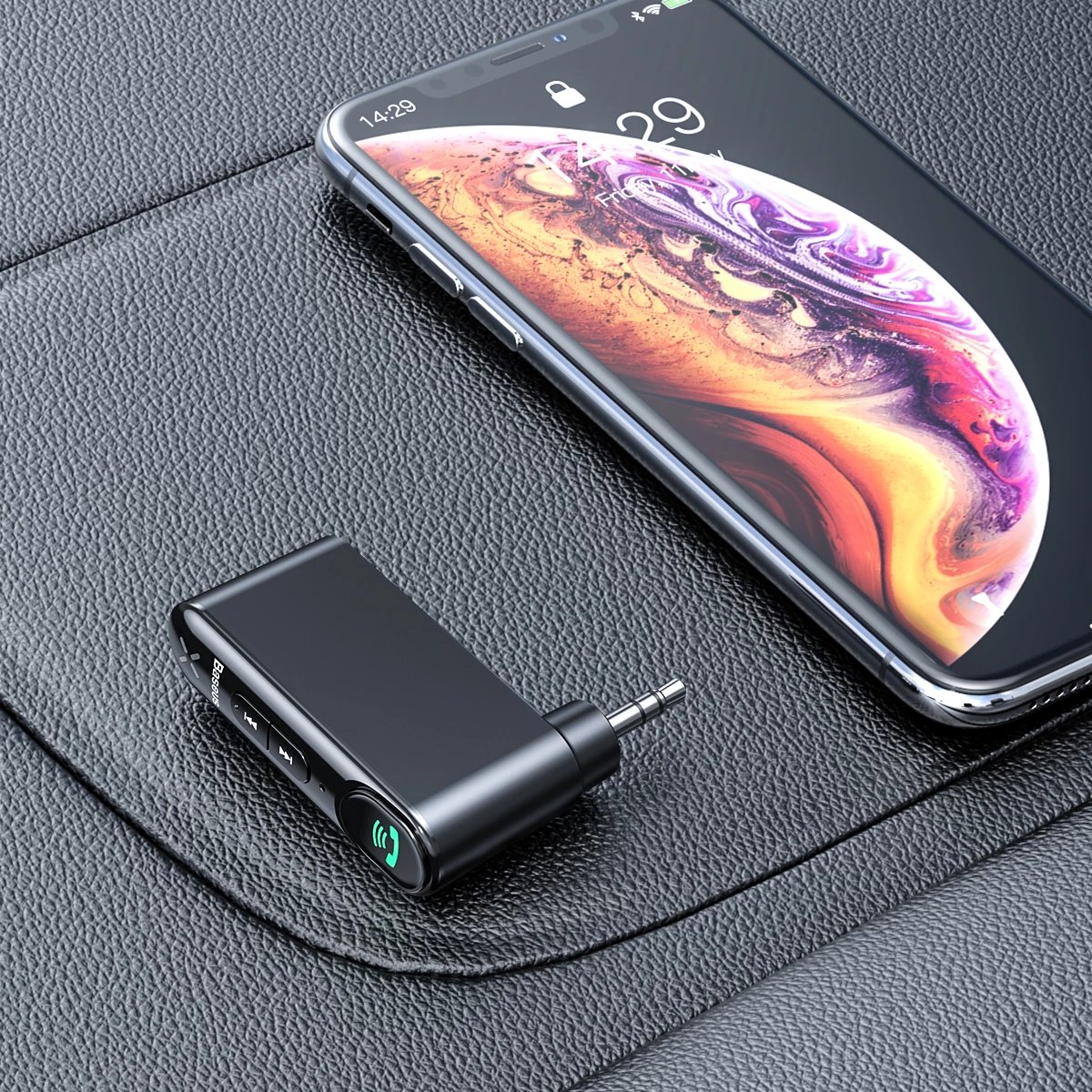 Transmetues Bluetooth Baseus BSBA-02, AUX, Bluetooth 5.0, i zi