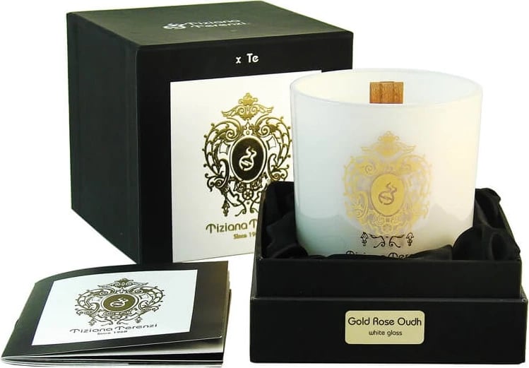 Qiri aromatik unisex Tiziana Terenzi Gold Rose Oudh 170g