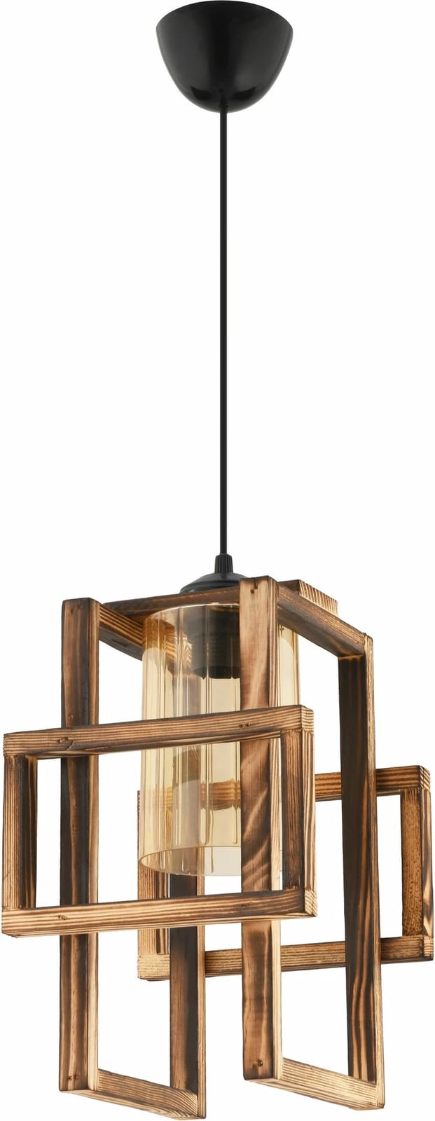 Llambë tavani Opviq, trup druri, Multirec Glass