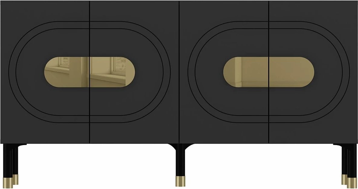 Konsolë Skye Decor, Demet, anthracite, ari