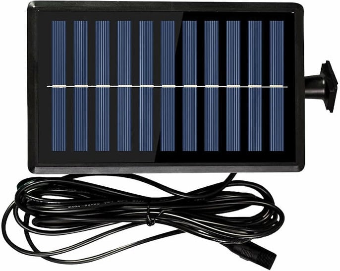 Llambë solare Superfire FF10-B me panel diellor, e bardhë