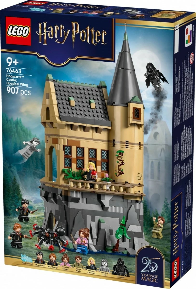 Set ndërtime LEGO Harry Potter 76463 Hogwarts Castle: Hospital Wing 907 pjesë 9+ plastik set i madh