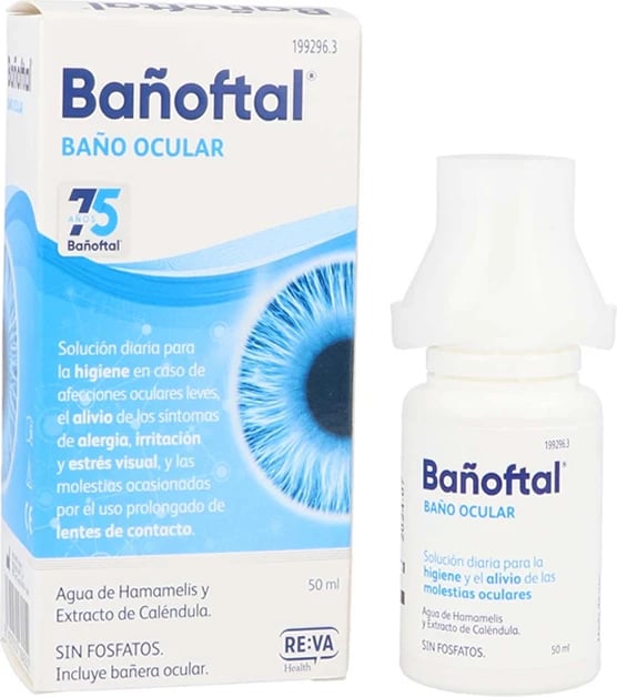 Lubrifikant okular Bañoftal Basic 10ml