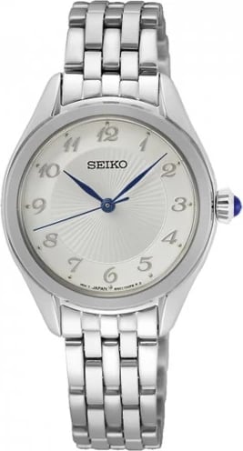 Orë dore SEIKO SUR379P1 për femra, argjend