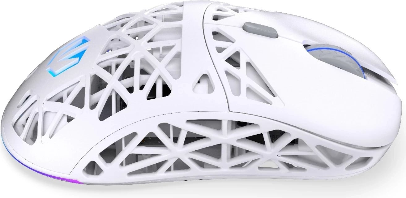 Maus gaming ENDORFY LIV Wireless Onyx White EY6A019, 12000 DPI, ARGB, i bardhë