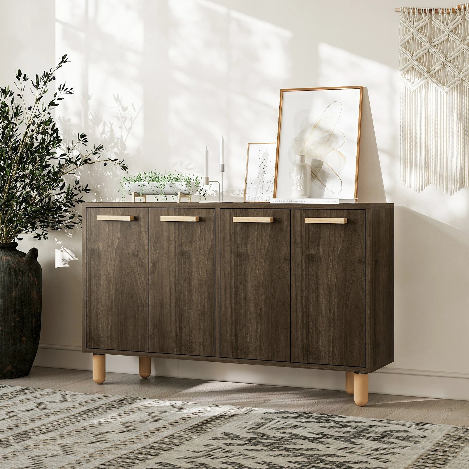 Konsol Skye Decor, Venedik, ngjyrë arre