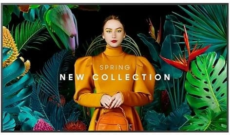 Monitor profesional Samsung LH50QHCEBGCXEN, 50", UHD, WiFi/BT, i zi