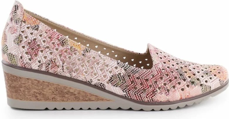 Këpucë wedge për femra Potocki, shumëngjyrëshe