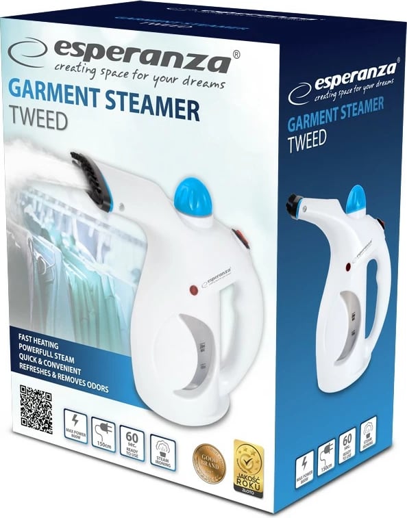 Avullues rrobash Esperanza TWEED EHI006, 200 ml, i bardhë