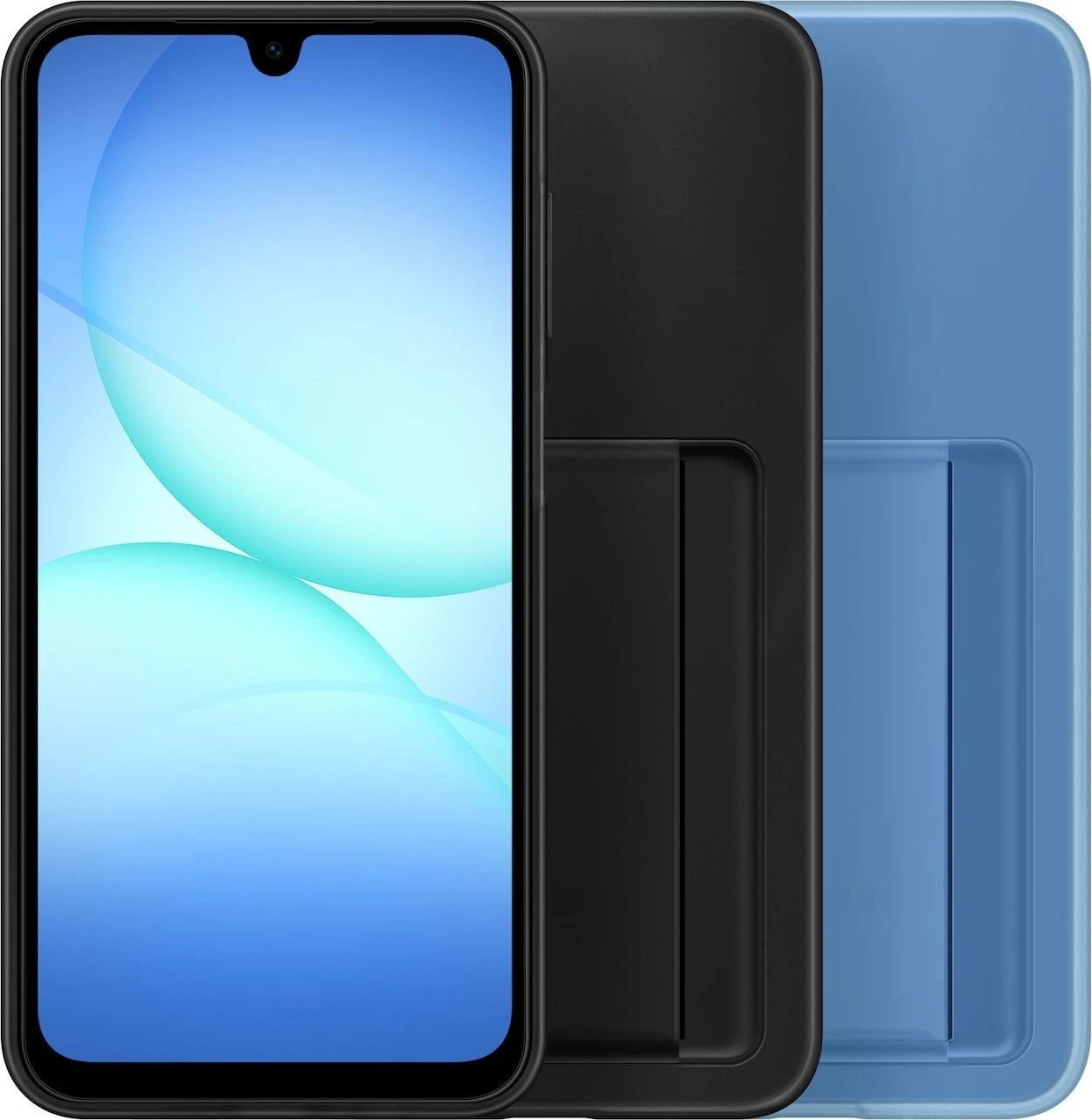 Mbështjellës Samsung Galaxy A17 me hapësirë për kartela, i zi