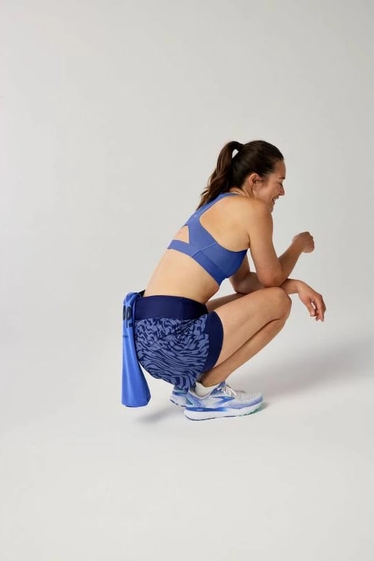 Shorce vrapimi për femra Yakimasport, navy blue Shorce vrapimi për femra Yakimasport, navy blue