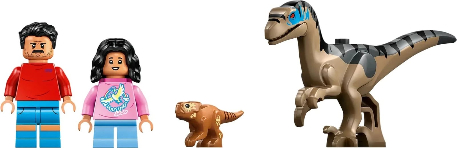 Set LEGO Jurassic World 76972 Raptor Off-Road Escape, 285 pjesë