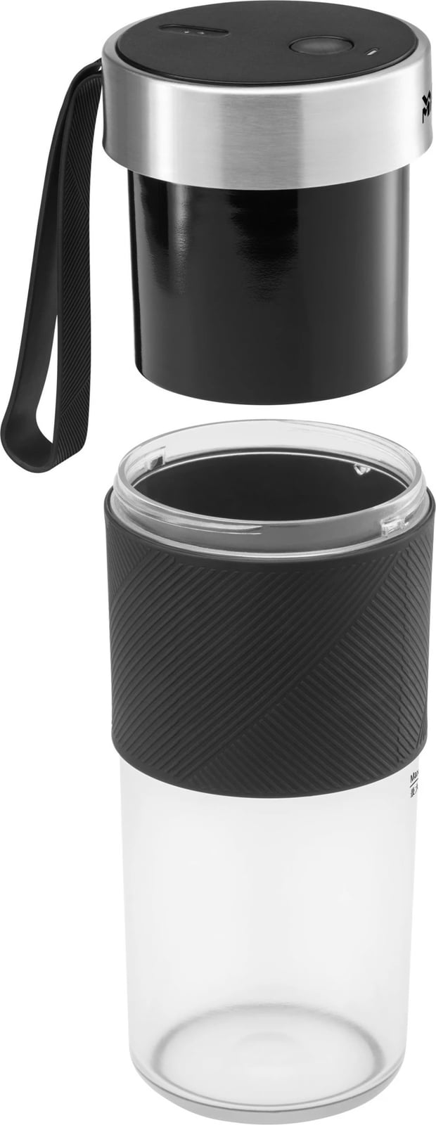 Blender portativ WMF Küchenminis Mix on the Go 300 ml, i zi/inoks