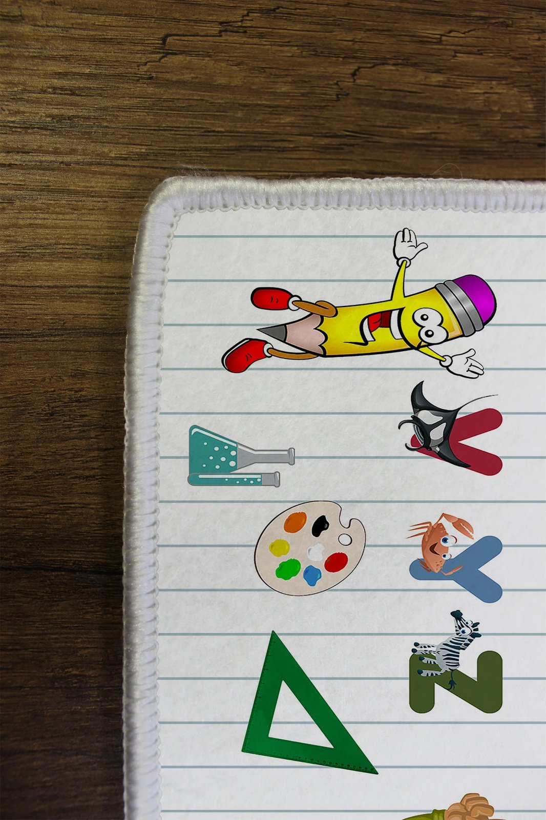 Qilim shumëngjyrësh për fëmijë, 80x120cm, Conceptum Hypnose, WOOKECE029