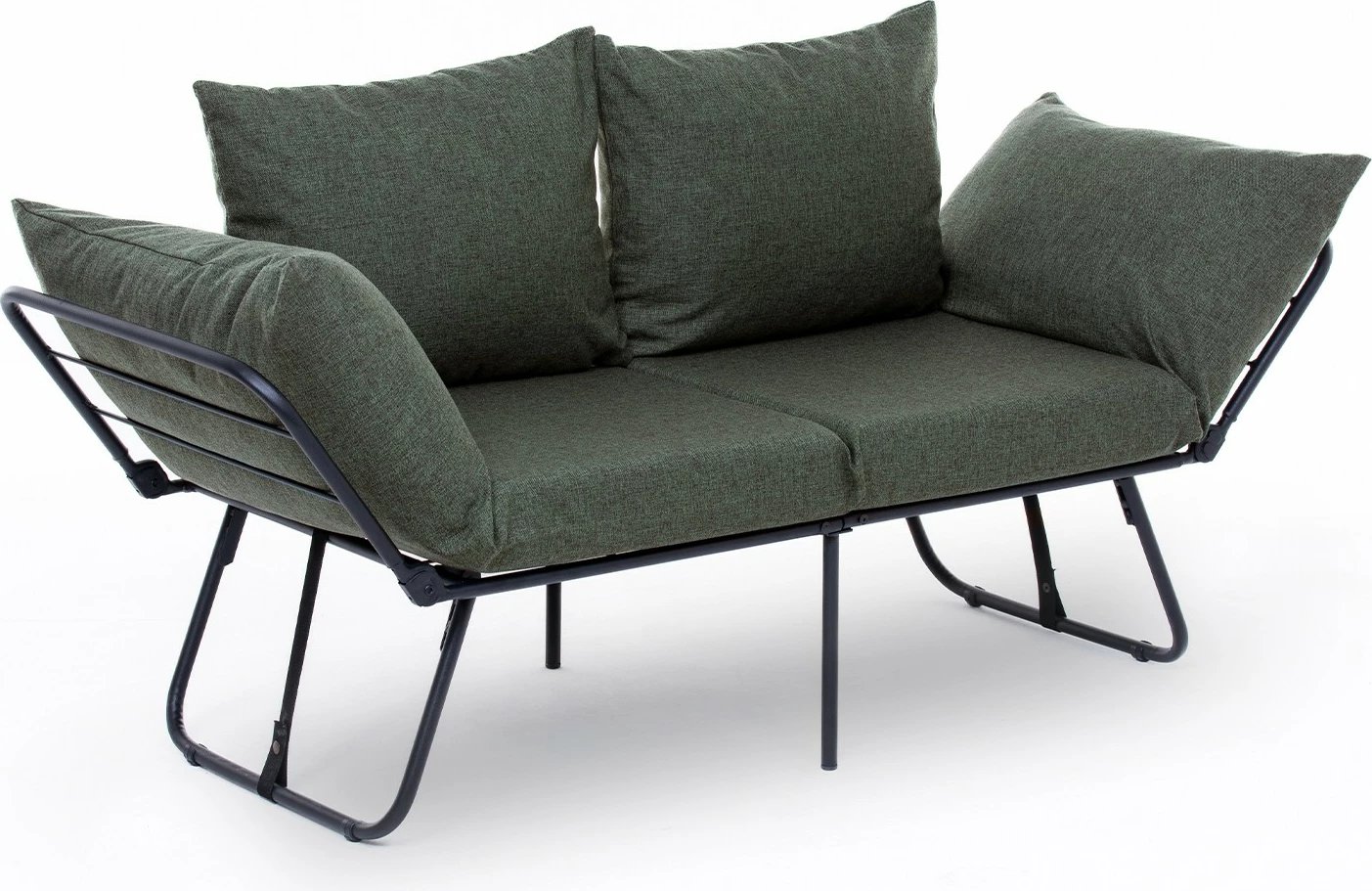 Divan i gjelbër, 2 vende, shndërrohet në shtrat, Viper