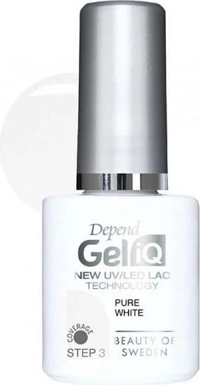 Llak për thonj Beter Depend Gel IQ Wild Soul 41039 Pure White