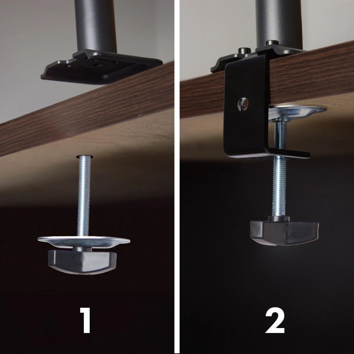 Mbajtës tavoline për monitor Maclean MC-135 17-32 inç 2-10 kg VESA 75x75/100x100, i zi