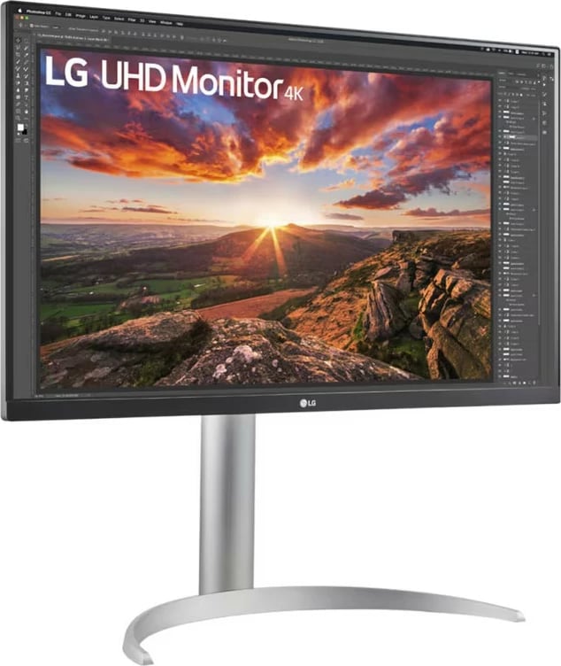 Monitor LG 27UP850K-W, 27", UHD 4K, IPS, USB-C, Bardhë