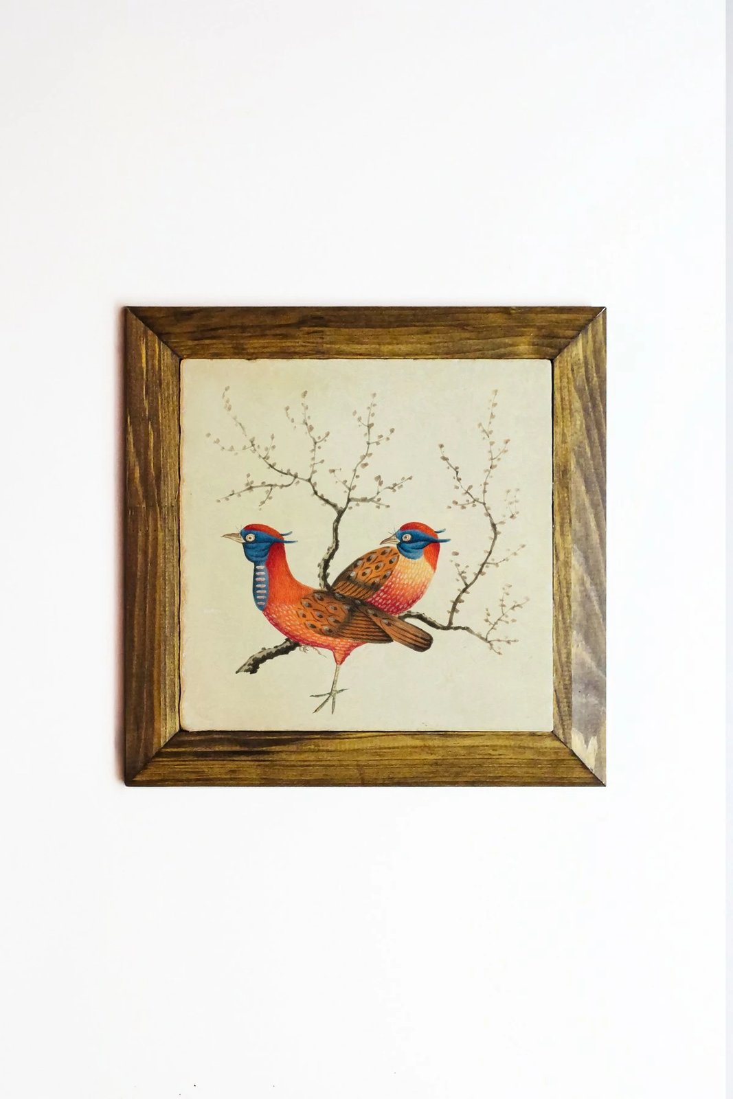 Pikturë dekorative me kornizë, Wallity, Ersytastablo27 - 26, shumëngjyrëshe, 26x26cm