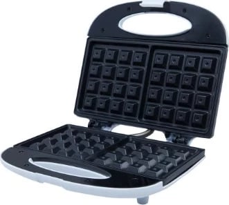 Hekur për waffle Adler AD 311, 700 W, Zi, Bardhë