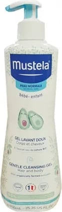 Xhel dushi për trup dhe flokë Mustela Gentle Cleansing Gel 750ml unisex