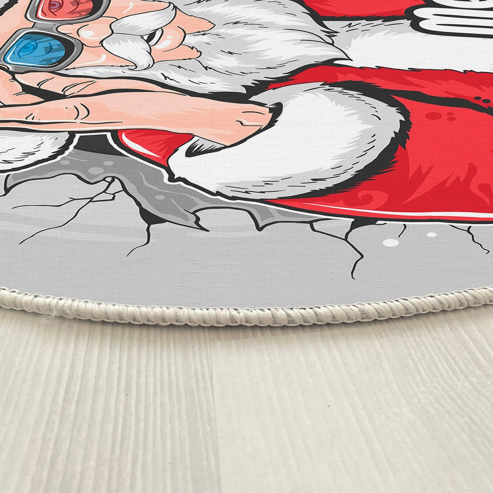 Qilim i rrumbullakët, shumëngjyrësh, Conceptum Hypnose, Woopamuk458, 180 cm