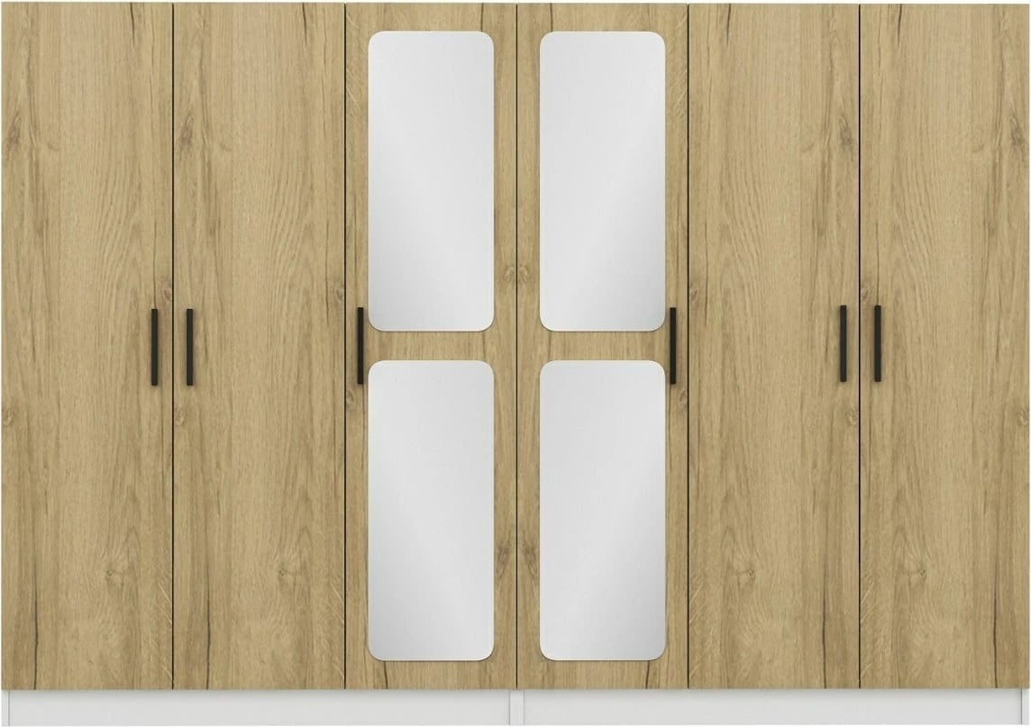 Dollap për rroba, ngjyrë arre, Skye Decor, Kale - 3874