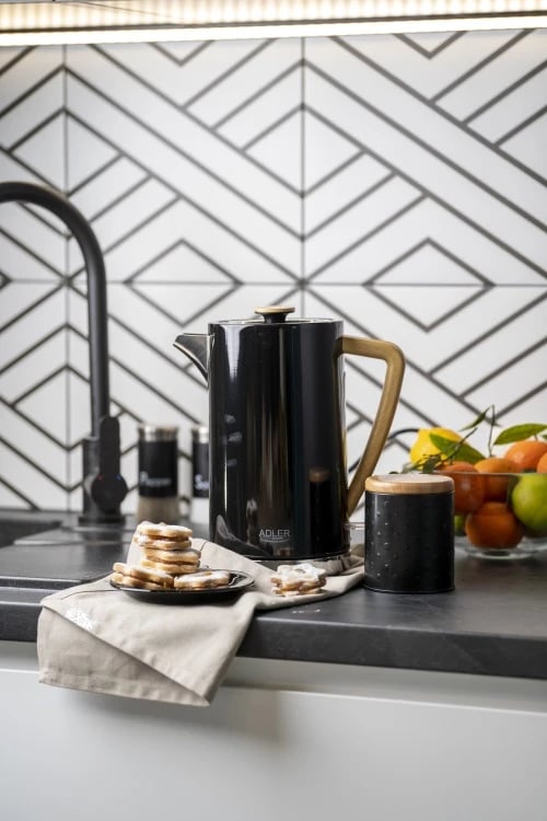 Çajnik elektrik, Adler AD 1347, 1.7 L, STRIX, 1850-2200W, inox, i zi