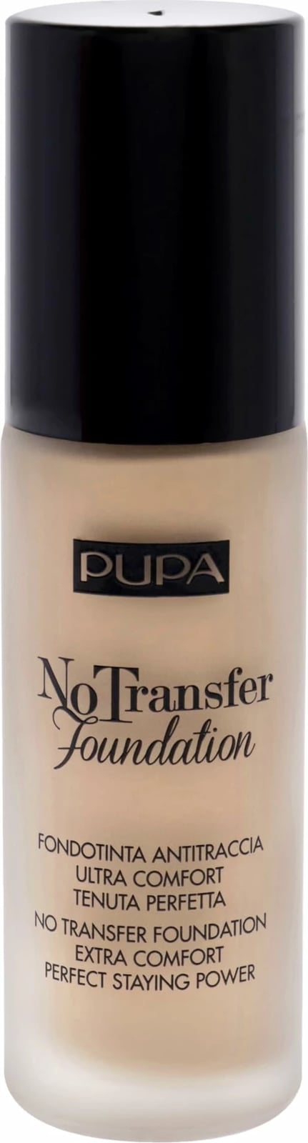Pupa No Transfer Foundation SPF 15 - 02 Light Beige