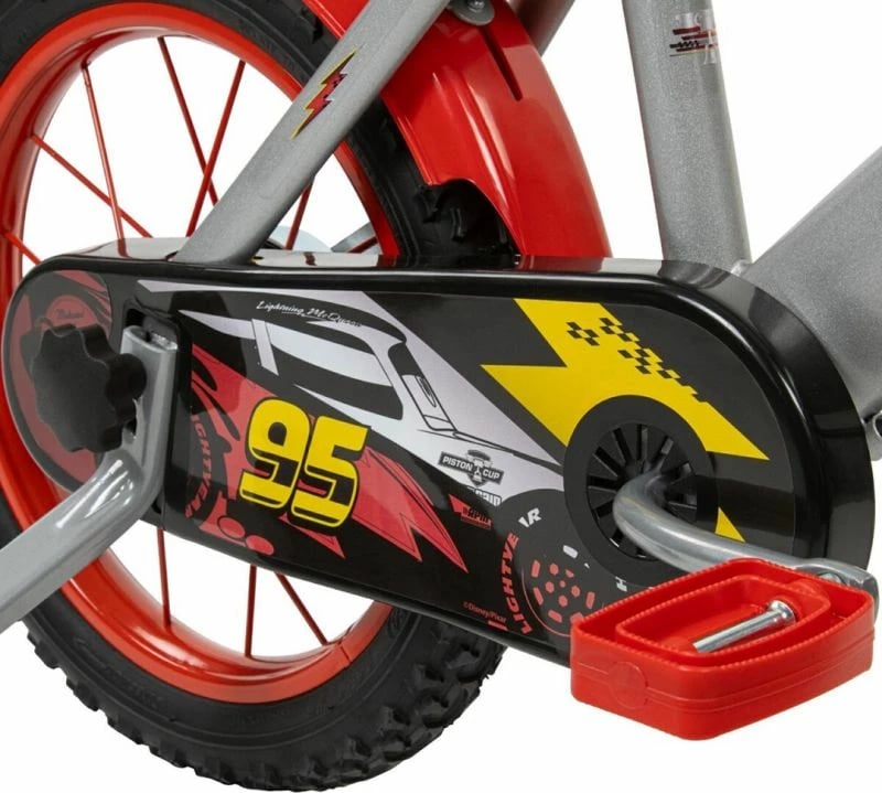 Biçikletë për djem Huffy, e kuqe