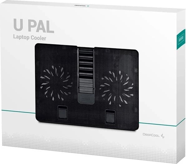 Padi ftohëse për laptop DEEPCOOL, U PAL, 15.6 inç, e zezë