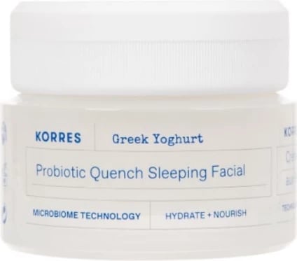 Krem nate për fytyrë për femra Korres Greek Yogurt Nourishing Night Face Cream, 40ml