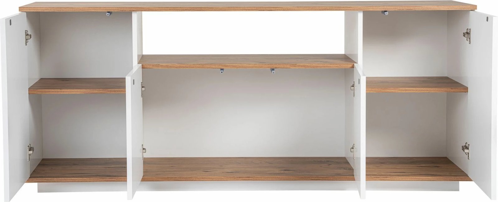 Konsol Skye Decor, Arista, e bardhë, Atlantic Pine